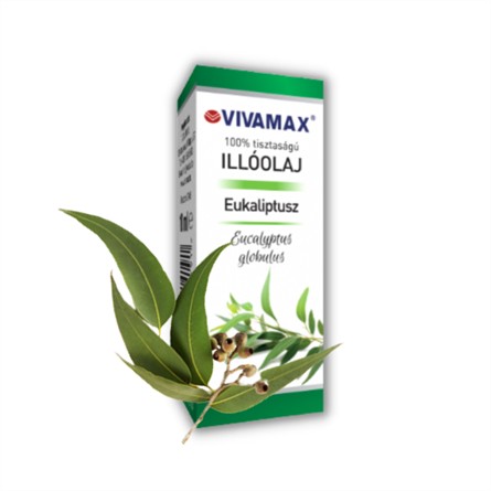 Termék: Eukaliptusz 100%-os tisztaságú illóolaj (10 ml)