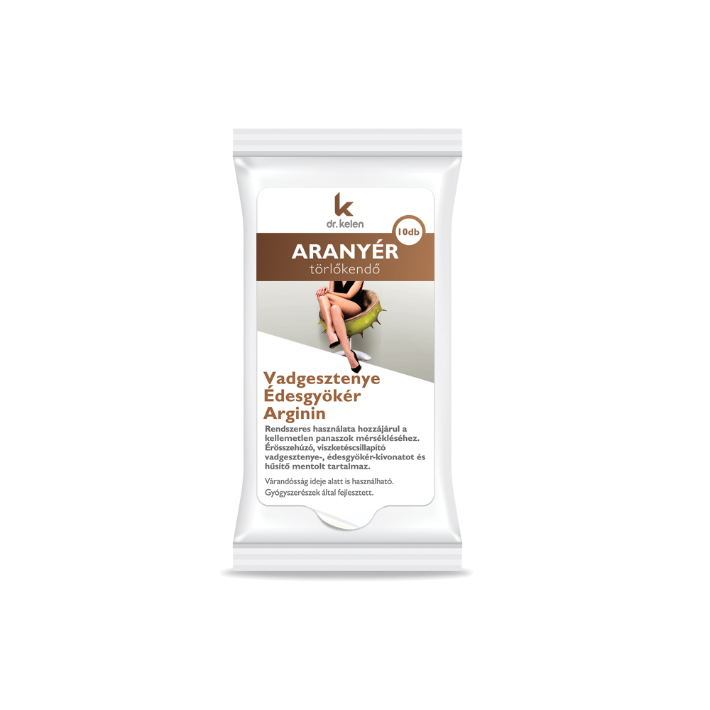 Termék: Aranyér törlőkendő