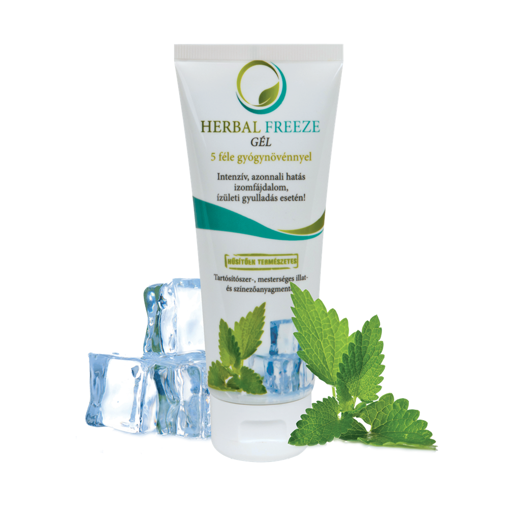 Termék: Herbal Freeze gél 5 féle gyógynövénnyel