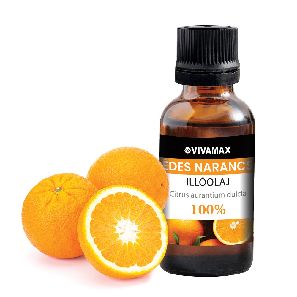 Termék: Édes narancs 100%-os tisztaságú illóolaj (10 ml)
