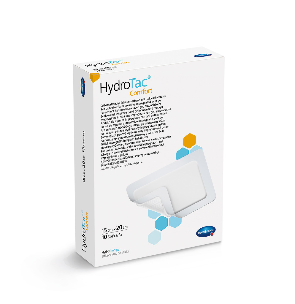 Termék: HydroTac® Comfort géllel impregnált habkötszer