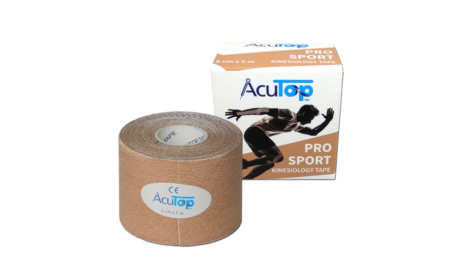 AcuTop Pro Sport bézs kinesio tape AcuTop Pro Sport bézs kineziológiai tapasz
