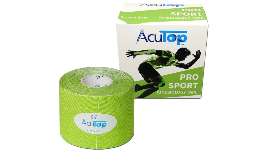 AcuTop Pro Sport zöld kineziológiai tapasz AcuTop Pro Sport zöld kineziológiai tapasz