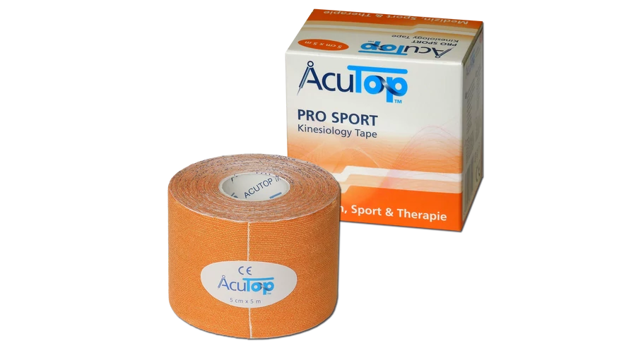 AcuTop Pro Sport narancssárga kineziológiai tapasz AcuTop Pro Sport narancssárga kineziológiai tapasz