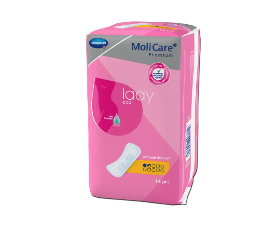 Termék: MoliCare Premium Lady Pad 1,5 cseppes inkontinencia betét, 14 db